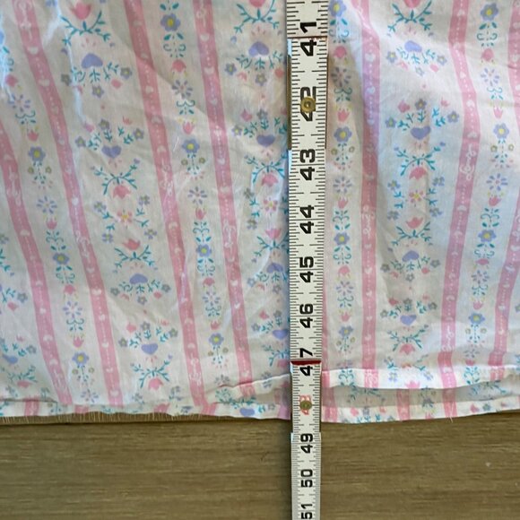 Lanz of Salzburg Nightgown Long Women's Pink Sz 2X Lawn Cottage Core Prarie - Picture 10 of 10